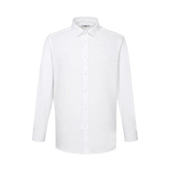 男性ストレッチソリッドレギュラーフィット長袖シャツ DMP1SHDL112A1