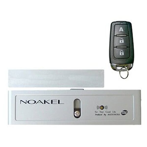 玄関 リモコンロック ノアケル 基本セット 非常解錠器 リモコン1個付き EXC-7500D-MTH NOAKEL アラーム 高性能 玄関錠 補助錠 鍵 ドア ロック 徘徊防止 防犯 セキュリティ 54,780円