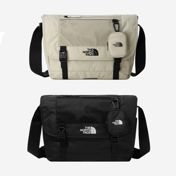 Super Messenger Bag Large Light Beige