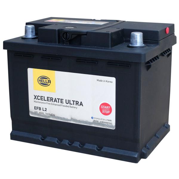 HELLA（ヘラー） 輸入車用バッテリー 　EFB L2