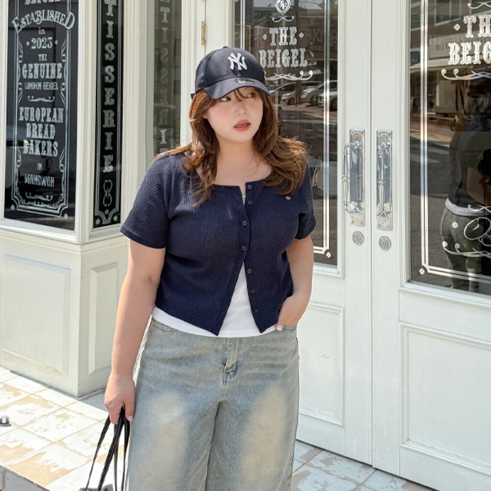 【JSTYLEのイーブレット】イーブレットラブラベルカラーレイヤードカーディガン TシャツJSTYLE