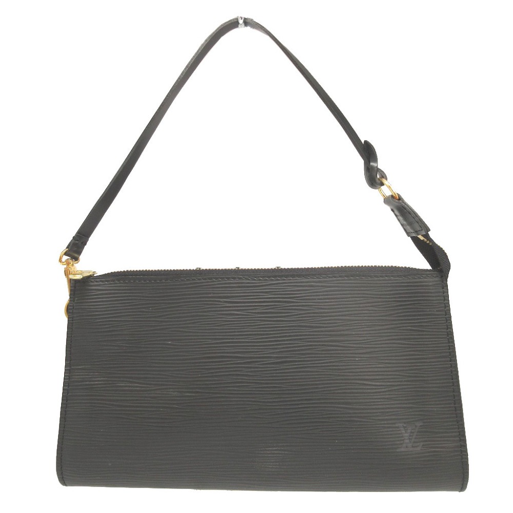 美品 ポシェット アクセソワール エピ M52942 ポーチ エピレザー/エピ ノワール LV 0883【中古】 ユニセックス
