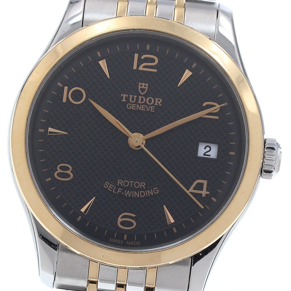 チュードル TUDOR 91451 1926 デイト 自動巻き メンズ 保証書付き_934286【中古】