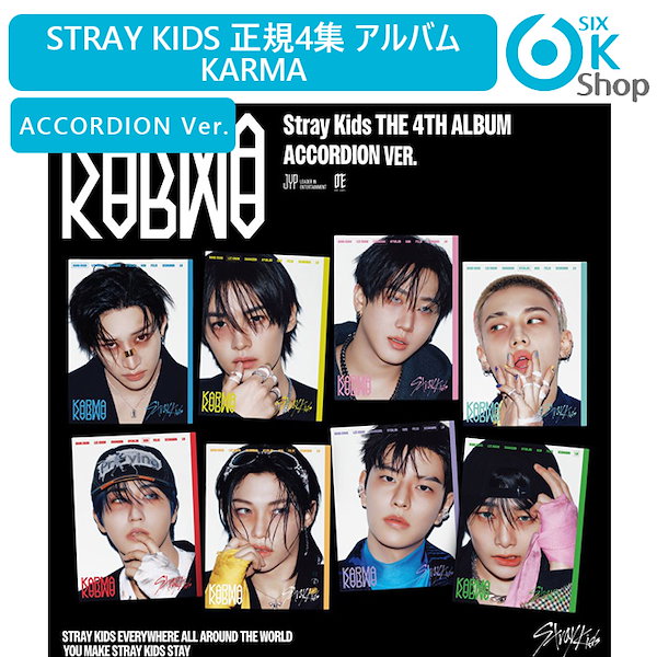 StrayKids スキズ KARMA アルバム 特典 トレカ コンプリート 2