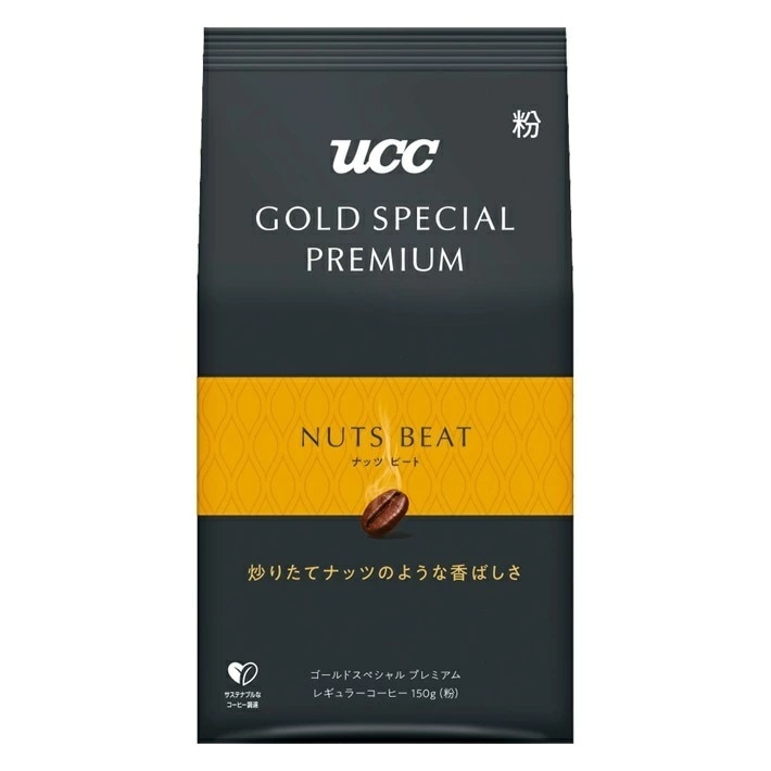 【送料無料】UCC GOLD SPECIAL PREMIUM ナッツビート150g（粉）12袋