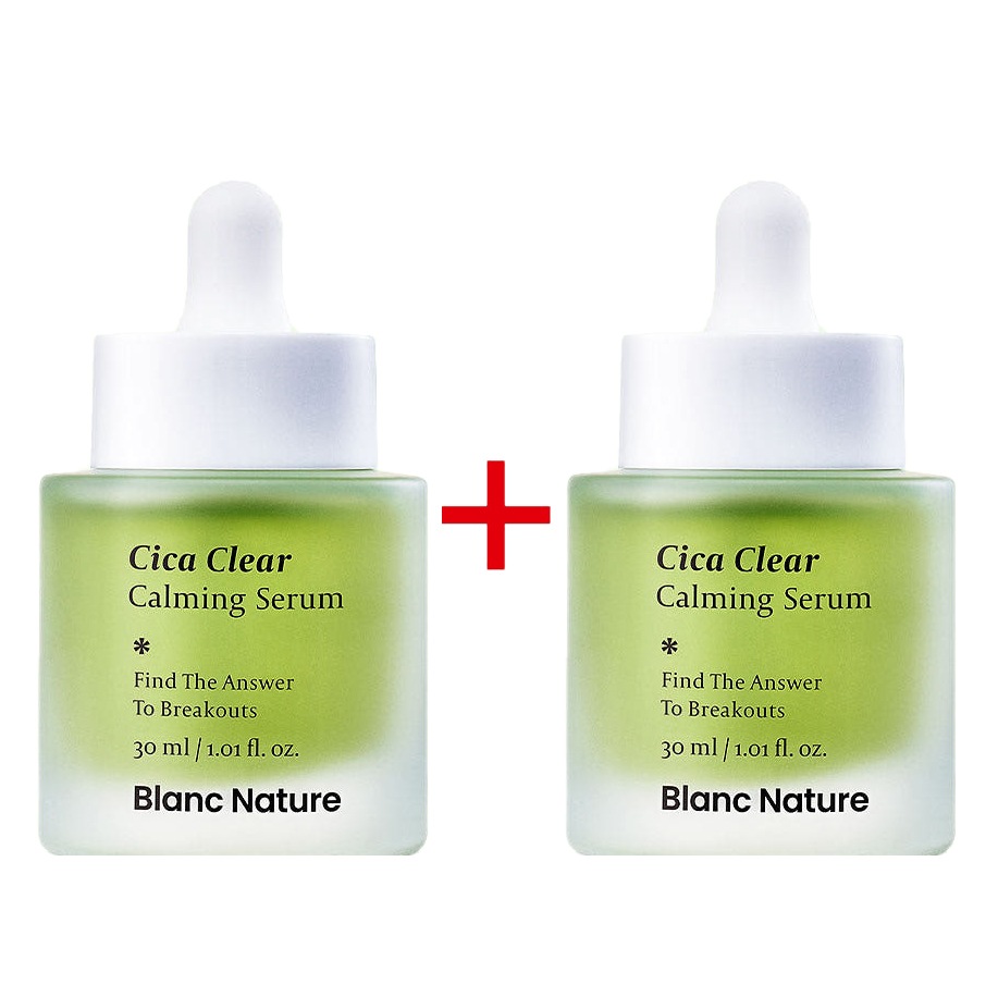[1+1]シカクリア カーミング 鎮静セラム30ml+30ml /トラブル超急速改善 / 高濃縮シカ含有