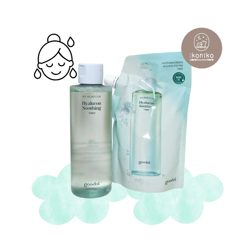 ドクダミ ヒアルロン スージングトナー 350ml(+リフィル350ml)