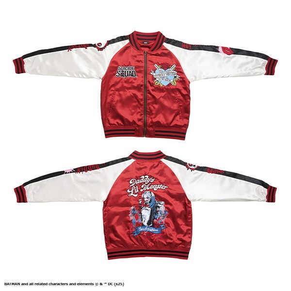 4105100800 DC クレイジーハーレイ・クイン スカジャン(3L)