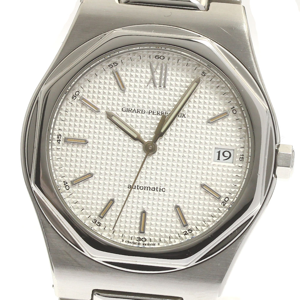 ジラール・ペルゴ GIRARD PERREGAUX 8010 ロレアート デイト 自動巻き メンズ _870389【中古】