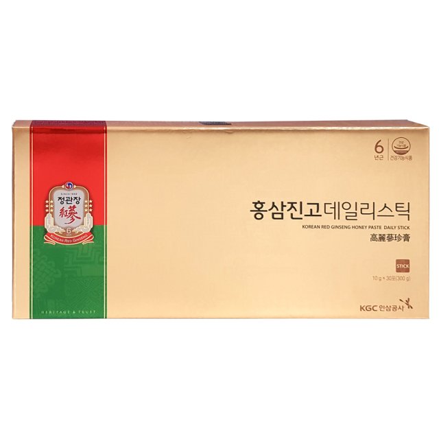 韓国人参公社紅参ジンゴ デイリースティック 10g x 30個入り