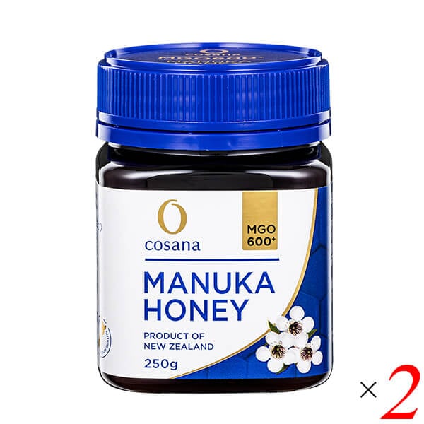 コサナ マヌカハニー MGO600+ 250g 2個セット