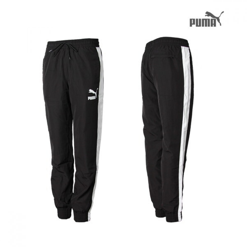 ニューバランスプーマアイコニック T7 トレーニングトラックパンツ 57900701 ブラックトレーニングパンツ