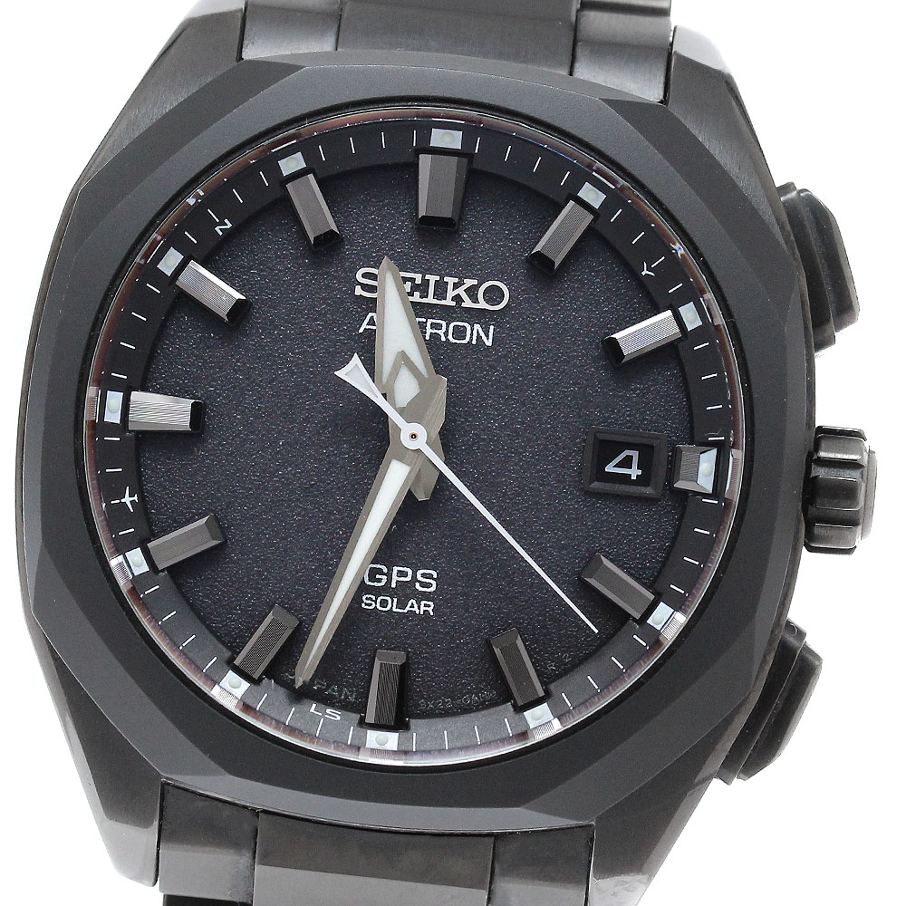 セイコー SEIKO SBXD009/3X22-0AD0 アストロン オリジン デイト GPS ソーラー電波 メンズ 良品 _961630【中古】