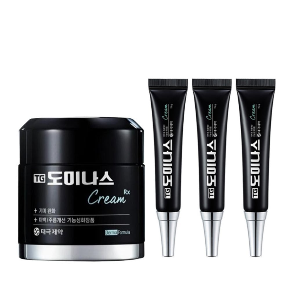 ドミナクリームシミ&そばかすケア機能性化粧品50g(1個)+ 15g(3個)セット/韓国/色素沈着