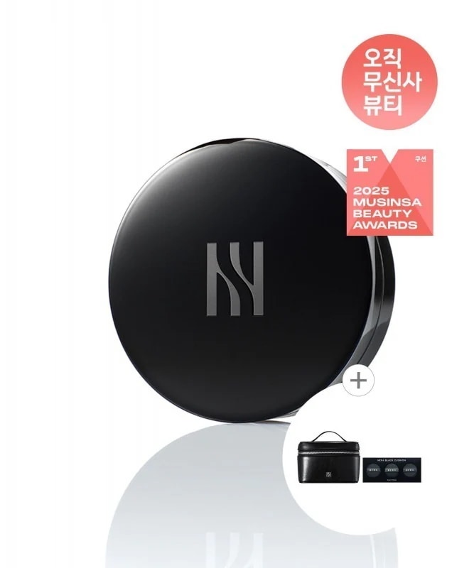 ブラッククッションファンデーションデュオSPF34 / PA 15gx2（本品15g詰め替え15g）