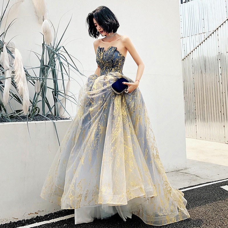 ウェディングドレス パーティードレス ロングドレス レディース フレアワンピース 結婚式 お呼ばれ 披露宴 着痩せ エレガント 上品