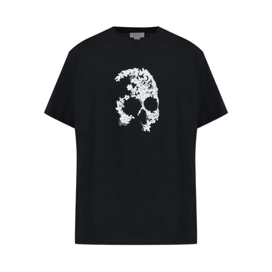ALEXANDER MCQUEEN Men Tops 857145 QTAEG 0520 BLACK