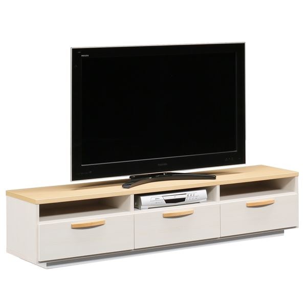 日本製 ＴＶ台 173.5cm幅 ナチュラル 完成品 テレビ台 TVボード テレビボード リビングボード