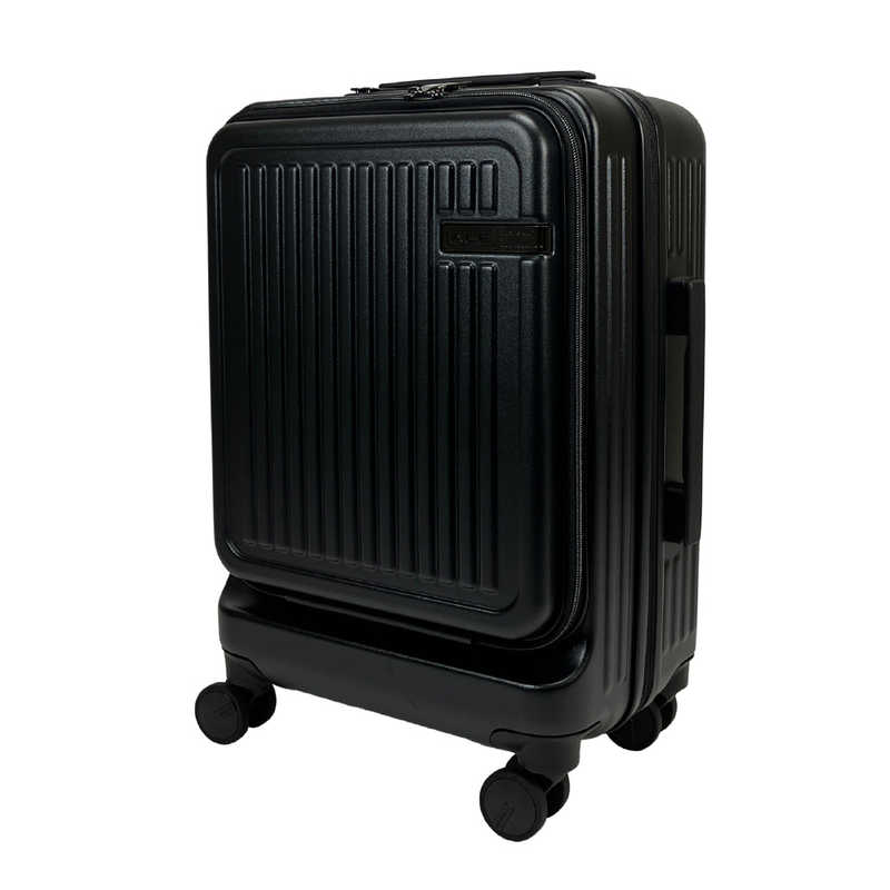 ACE　DESINED BY ACE IN JAPAN フロントオープンラゲージ 機内持ち込みサイズ ［TSAロック搭載］ ブラック　ACE-548101