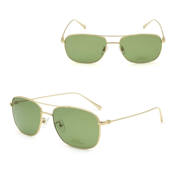 ゼニア サングラス ZEGNA EZ0111-D/S 32N 59 Ermenegildo Zegna サングラス ノーズパッド UVカット ゴールド グリーン 13,706円