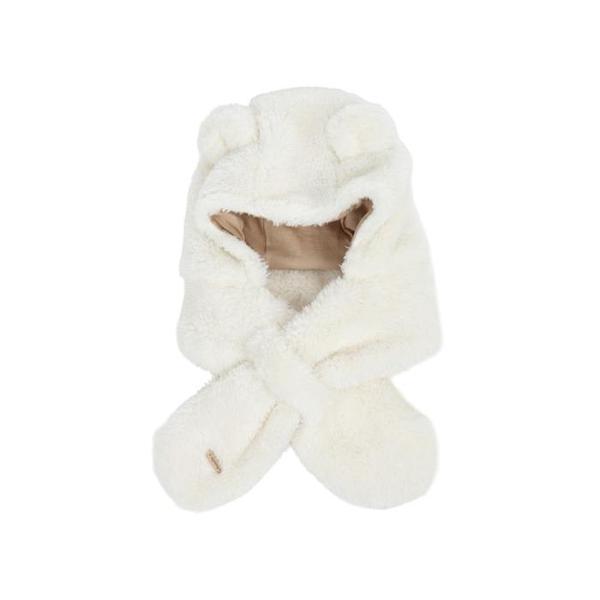 TC01 冬 コタマフラーフード帽(IVORY)_ 01S776806 (S42350385)