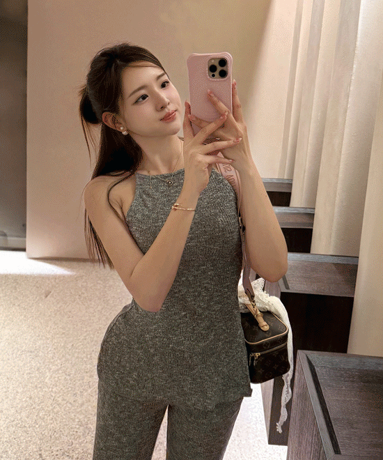 ホルターツーピースセット
