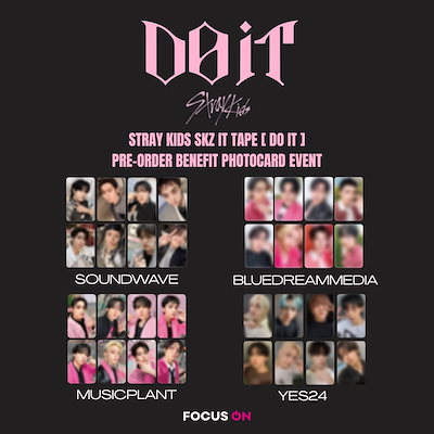 straykids DO IT ポップアップ　韓国　特典トレカ　8種コンプ　×5 Qoo10] JYP Entertainment STRAYKIDS DO IT 公式トレ