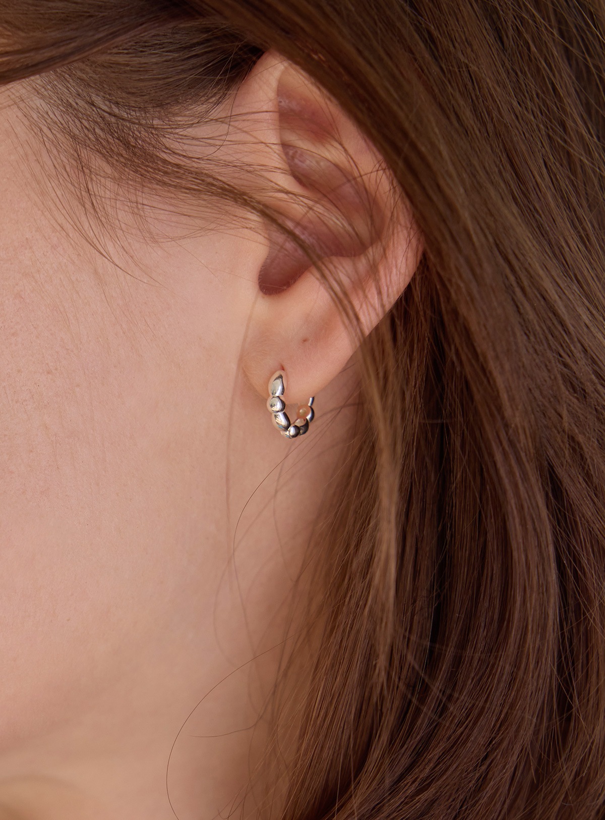 【メガ割 最大30%OFF】925シルバー ニュアジュワンタッチ装着 イヤリング