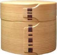 大館曲げわっぱ二ツ重丸弁当