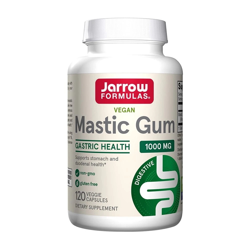 [全世界ヒット商品] 胃の健康に良い製品 Mastic Gum 1000 mg, 120 Veggie Capsules マスティックガム1000mg120個の野菜カプセル