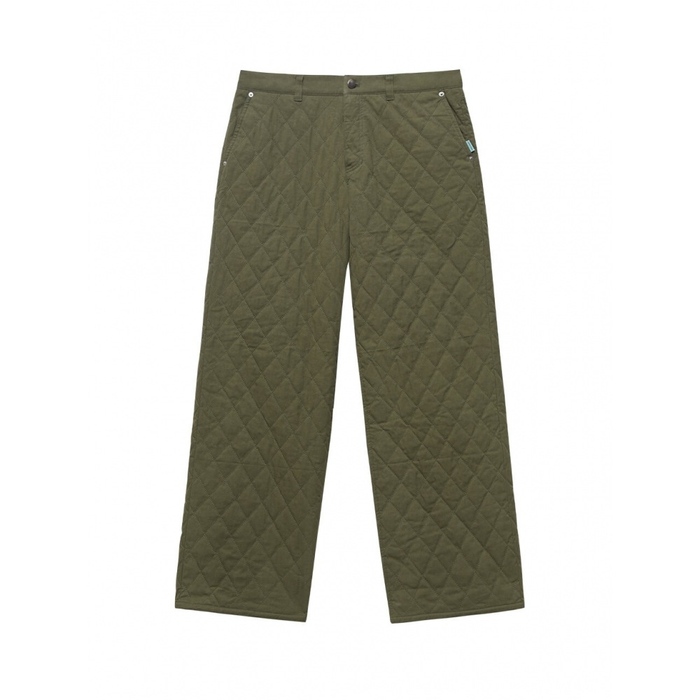 INSTANTFUNK Msキルティングパンツカーキ