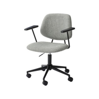 東谷 デスクチェア グレー PC-80GY