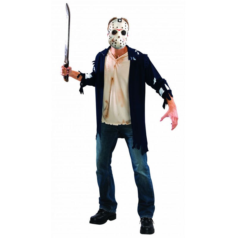 コスプレ 仮装 ジェイソン STD 【 コスプレ 衣装 ハロウィン 仮装 コスチューム 大人用 公式 メンズ 13日の金曜日 余興 映画キャラクター 正規ライセンス品 怖い ホラー 男性用 パーティー