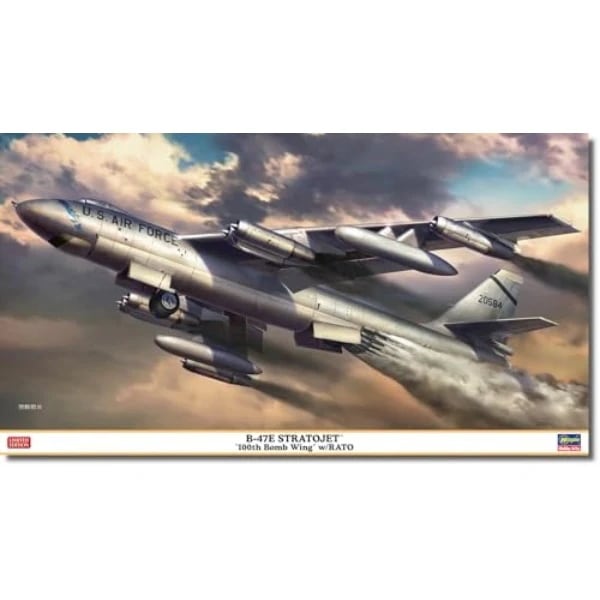 ハセガワ 1/72 アメリカ B-47E ストラトジェット 第100爆撃航空団 w/RATO プラモデル 02474