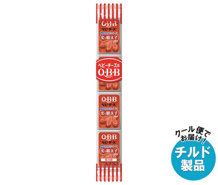 チルド QBB ベビーチーズ 炙り明太子風味 54g(4個)＊25個入＊(2ケース)