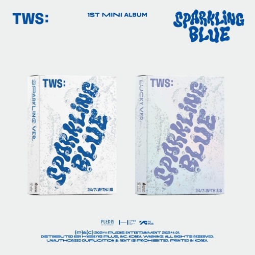 [未開封新品] ツアーズTWS - 1集ミニアルバム スパークリングブルー [2種SET]