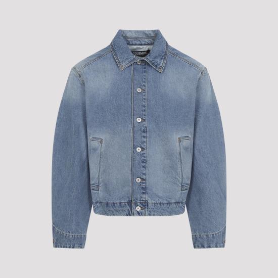 JACQUEMUS Men Jacket OUM00155AD00038 33C BLUE TABAC