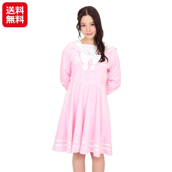 セブンティーンセーラー Mサイズ 女性用 セーラー服 コスプレ 部屋着 ルームウェア セーラー ワンマイルウェア ハロウィン イベント 仮装 大