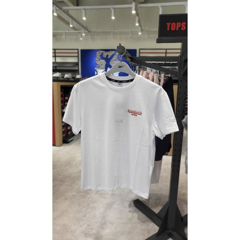 [驪州店] RETS4ER62WT シューズカラーグラフィック半袖(トリニット) 男女共用Tシャツ
