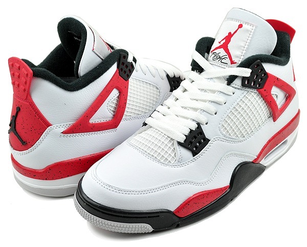 エアジョーダン4 レトロ dh6927-161 ホワイト ファイヤー レッド セメント
