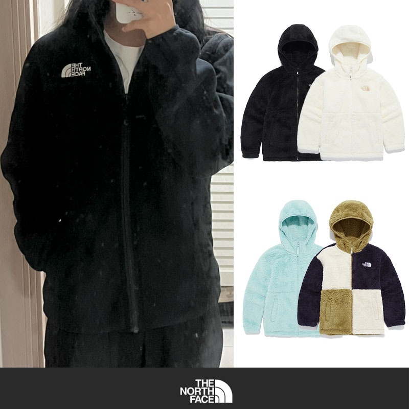 TNF 関税なし 男女兼用 大人もOK KS COMFY FLEECE JACKET キッズコンピュリスジャケット