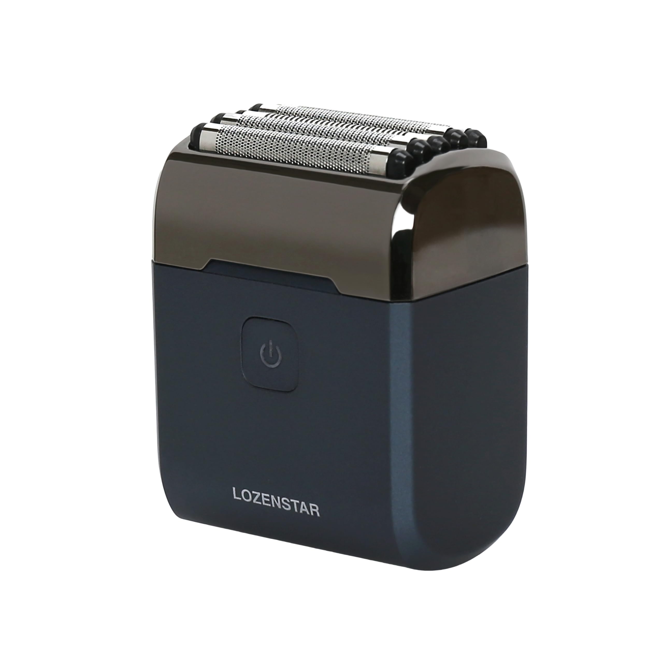 ロゼンスター モバイルシェーバー 5枚刃 髭剃り USB充電交流式 Type-C 防水 水洗い可 コンパクト 電源ロック機能搭載 軽量 旅行 出張 ネイビー ASRM506