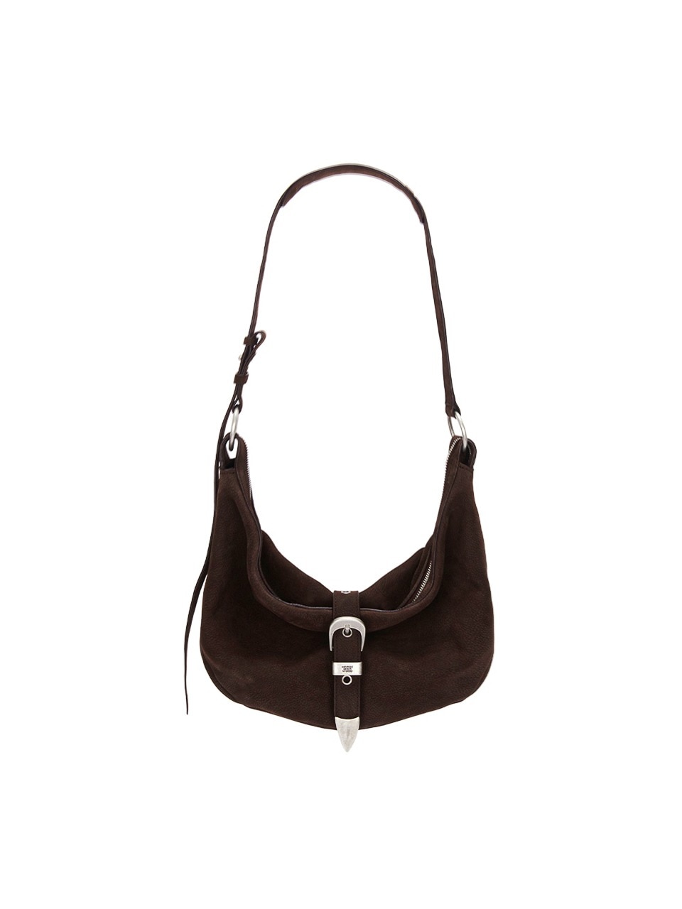 【MARGESHERWOOD】 BELTED HOBO MEDIUM : HUSH NUBUCK