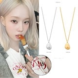 【justLoveR.】aqua blue love necklace★TWICE着用 ネックレス justLoveR.】Aqua Blue Love Necklace△TWICE着用 (just LoveR