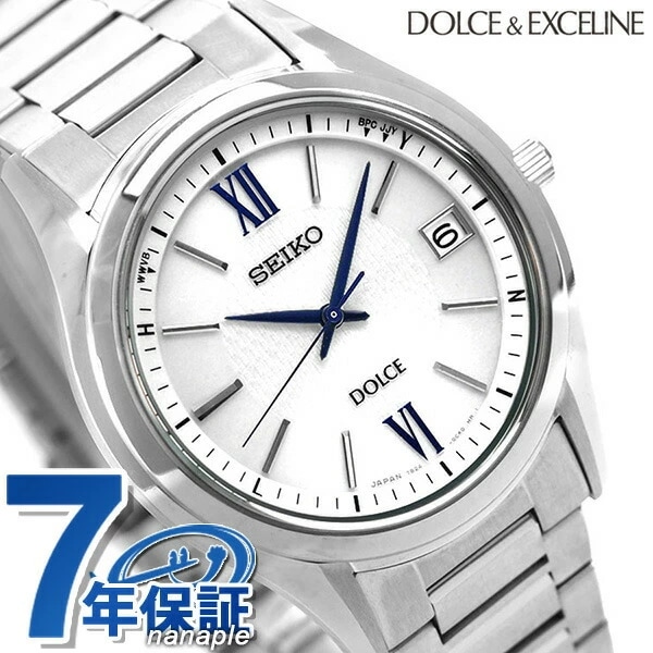セイコー ドルチェ 電波ソーラー メンズ 腕時計 チタン SADZ185 SEIKO DOLCE シ