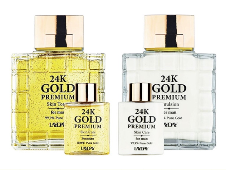 レデ24kゴールドプレミアムメンズ2種セット