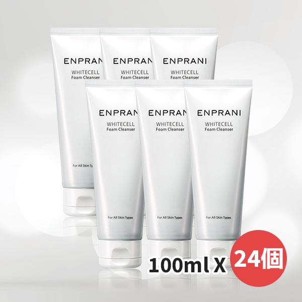 [100ml*24個]エンプラニ ホワイトセル フォーム クレンザー/ whitecell foam