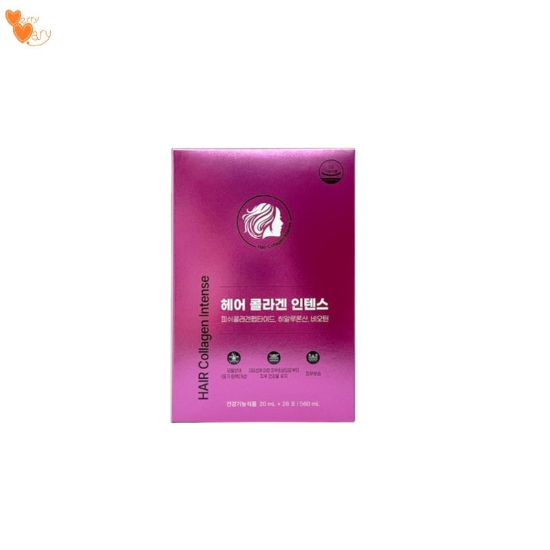 ヘア コラーゲン インテンス28包(28日分) 液状スティック 毛髪皮膚機能性認定 フィッシュコラーゲン3,270mg+ヒアルロン酸120mg+ビオチン1,200μg