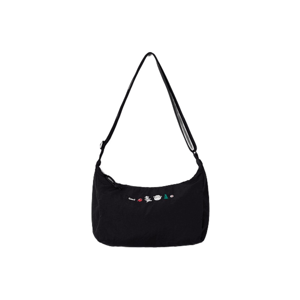 [マルは子犬] いらっしゃい マルネ 果物屋 軽量 クロスバッグ_SPAKF38U04