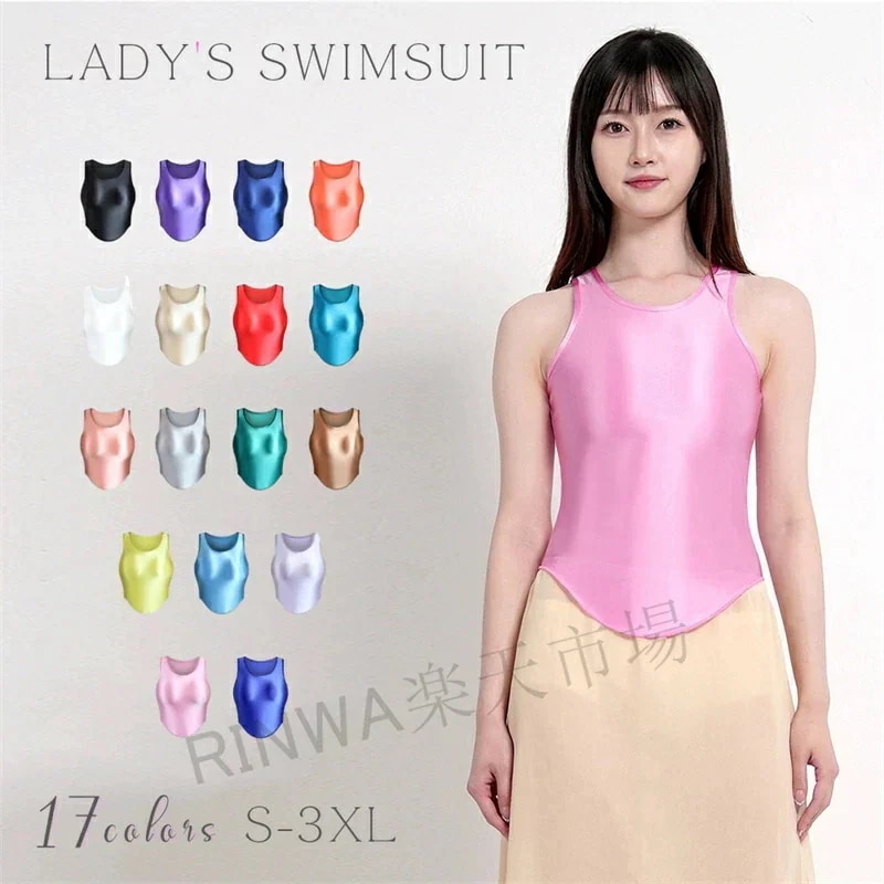 体型カバー スポーツウェア コスプレ衣装 レディース ベアトップ タンク ジョギングシャツ 【7月の新作特典】ブラウス フィットネス 水陸両用 超光沢 Tシャツ 目立つ競泳水着 水着 フィットネス水着